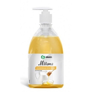 Крем-мыло д/мытья рук Milana "Молоко и мёд" 500мл /15 (126100) ВЫГОДА