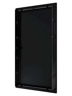 Сантехнические люки L1530N BLACK с магн. замком 150х300 (172х322) с фланцем (24)