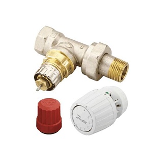 Комплект терморегулятора RTR-G Ду20 пр и RTR7090 прямой Ду20 (013G2186) "Danfoss"