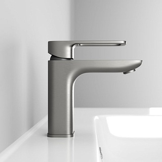 Смеситель для умывальника, графит, Slide, IDDIS, SLIGM00i01