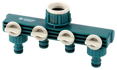 Распределитель Raco четырехканальный 1/2"х3/4"В (4250-55258С) (12)