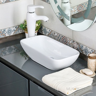 Умывальник фигурный 78161 MELANA