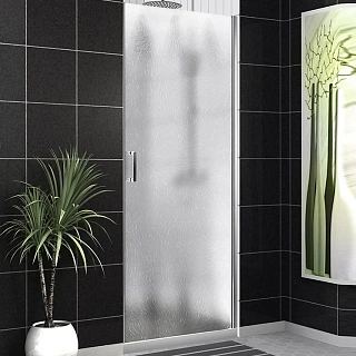 Дверь для душа BelBagno UNO-B-1-60-Ch-Cr стекло шиншилла