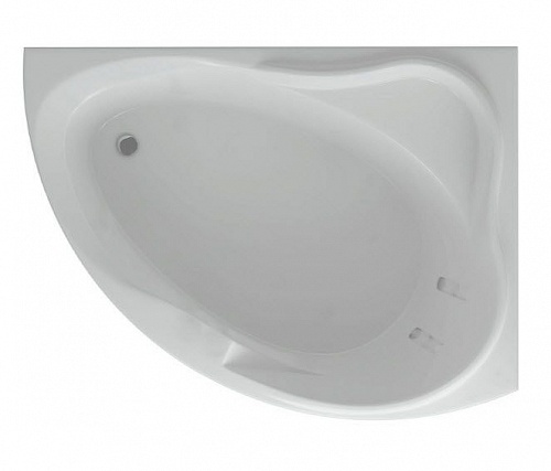 Ванна акриловая Альтаир асимметричная правая  (экран+сифон)