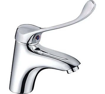 Смеситель д/раковины Haiba HB1054 хром с хирург.ручкой