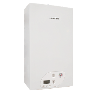 Комплект котельного оборудования Fondital №2 (ANTEA RBTFS 24 арт.98512, бойлер арт.106696, дымоход арт.108857) АКЦИЯ!!!