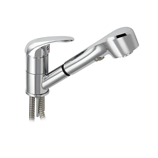 BRIMIX - Смеситель кухонный вытяжной излив код: 3508