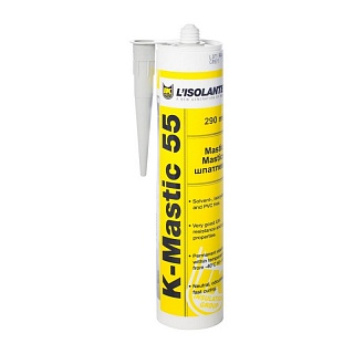 Клей герметик K-MASTIC 55 black, 290 мл (в уп. 12 шт)