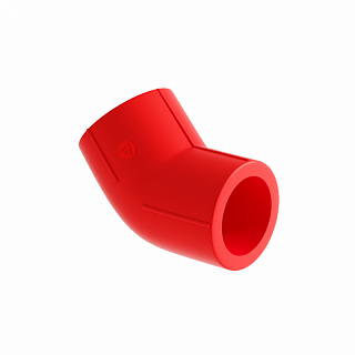 Отвод SLT BLOCKFIRE PP-R 45° 110 (SLTFYBF2110GR)