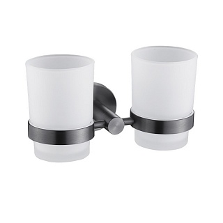 Держатель 2 стакана ГРАФИТ GFmark (78160)