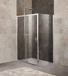 ДУШЕВОЙ УГОЛОК BELBAGNO UNIQUE-AH-1 110/125-90-C-Cr