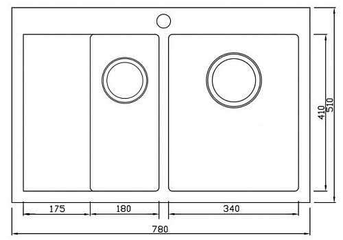 Кухонная мойка Seaman Eco Marino SMB-7851DLS