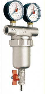 189  Фильтр 1" прямой с 2 манометрами (самоочищ.) (1/13) Itap