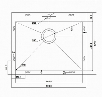 Кухонная мойка Seaman Eco Marino SMV-600