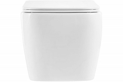 Унитаз подвесной BelBagno "VENETO" безободковый + сид. м/лифт (BB132CHR + BB132SC)