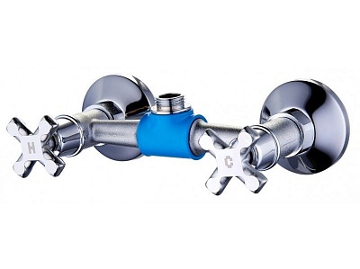 Смеситель д/душевой кабины Solone (JIK5-A102-А) кер.