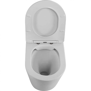 Унитаз приставной Belbagno "FLAY-R" безободк. с сид.м/л (BB1003CBR/SC)