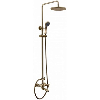 Душ. система KAISER Trio 3-листник (57188)бронза