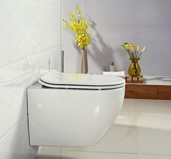 Сиденье д/унитаза Belbagno "Flay-R" м/лифт BB0209SC 