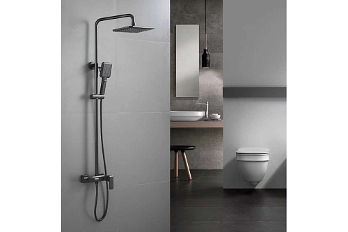 Душ. система SHEVANIK черная S8836H