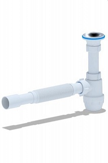 Сифон 1 1/4х32 бутылочный Юнг с гибкой трубой 32*32/40 Ани пласт ВМ1015 (15)