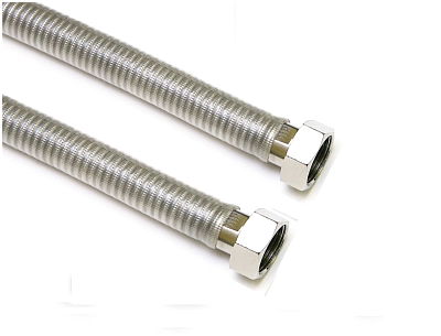 Подводка газ. 1,0м 1/2 Г-Г  ПВХ "OVERCON" 