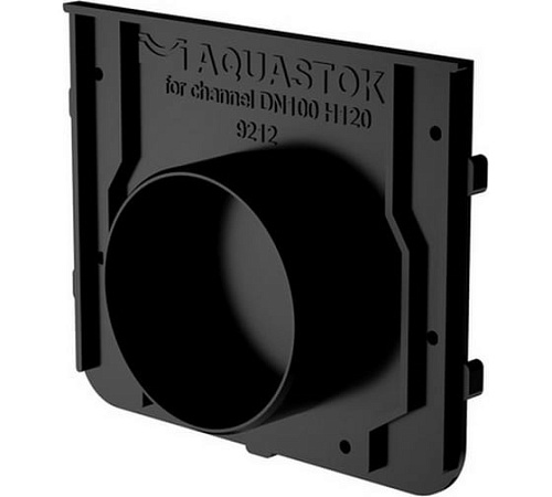 Заглушка торцевая пластиковая для DN100 H120-H180 (9212)