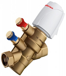 Клапан баланс. Ballorex Dynamic Ду25 р/р Py25, 1350-3172л/ч, с измер. ниппелями