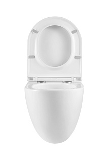 Унитаз подвесной Terminus Аврора 495х360 белый с сидением м/лифт (01W49x36W)