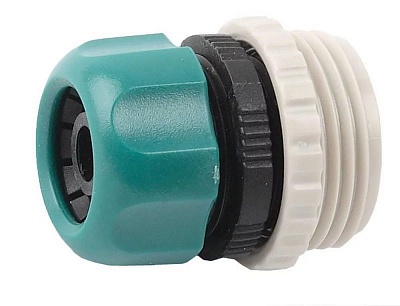 Переходник Raco резьба 3/4"х1"Н - шланг 1/2" (4250-55291C) (24) 