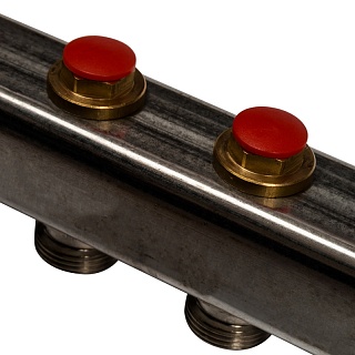 Коллектор 12-вых. нерж.ст. с регул. клапанами (SMS 0922 000012) STOUT