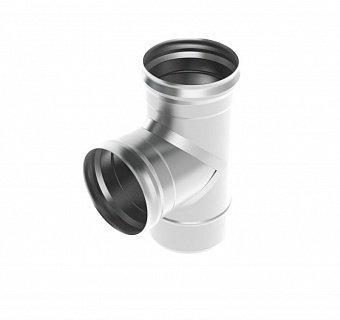 Тройник "Sferra" 90° нерж.0,8мм ф115