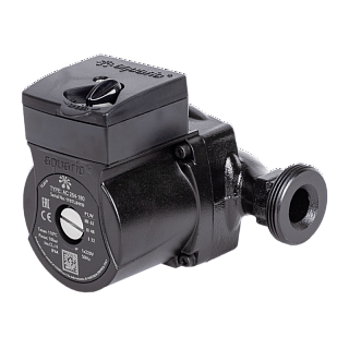 Насос цирк. AC 254-180 DN25, PN10, Qmax= 3,5м3/ч, Hmax= 4м, Tmax=110°С, 3-скор, с гайками (5354) Aquario