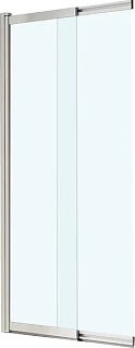 Шторка д/ванны Vincea VSB-1E100CL, 1000*1450, профиль хром, стекло прозрачное
