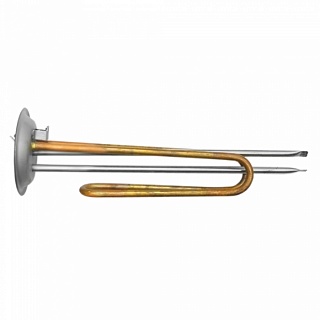 Тэн д/водонагревателей 1,5 кВт RF медь D92мм, под анод М6, клеммы под разъём (10081)