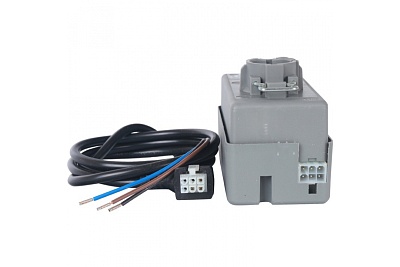 Клапан зональный 2-ходовой сервопривод 230V, с кабелем 1м. НР 1"  SVM-0070-200025 STOUT