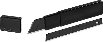 Лезвия 25мм OLFA EXCEL BLACK сегментированные, 5 шт (OL-HBB-5B)               
