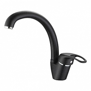 Смеситель д/кухни JAMAICA картридж d40 4003G черный  ARGO 34184 