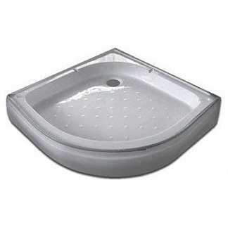 Поддон акриловый 0,8х0,8х0,15 RIVER/WEMOR полукруг 