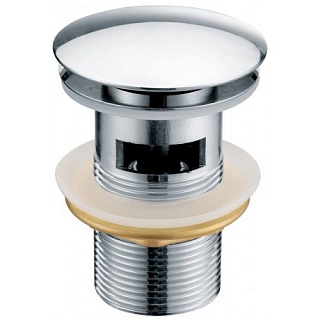 Донный клапан KAISER хром автомат мет.(8037)