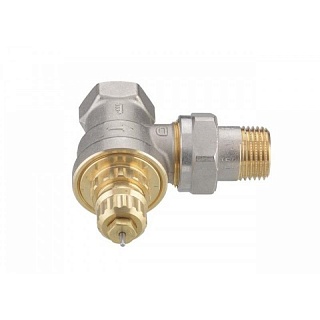 Клапан терморег. RTR-G углов. DN15, PN16, Тmax=120°С, Kvs4,3 для 1-труб. системы отопл. (013G7023)