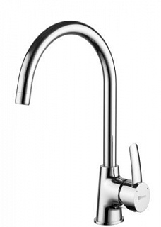 Смеситель д/кухни "ATLANTISS" (3255С) 35 мм. высок. излив LEMARK ВЫГОДА!!