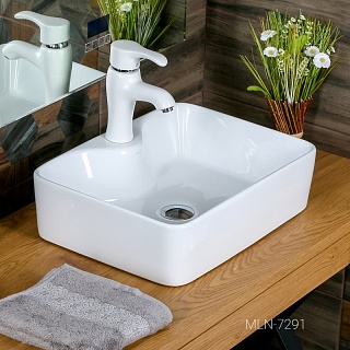 Умывальник фигурный 7291Х MELANA