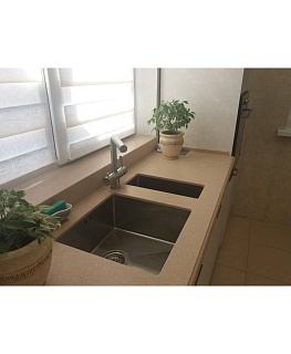 Мойка нерж врезная  Seaman ECO Marino SME-580 подстольного монтажа