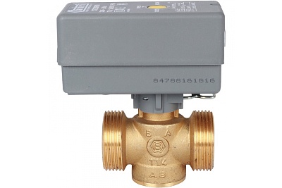 Клапан зональный 2-ходовой сервопривод 230V, с кабелем 1м. НР 11/4 SVM-0070-200132 STOUT