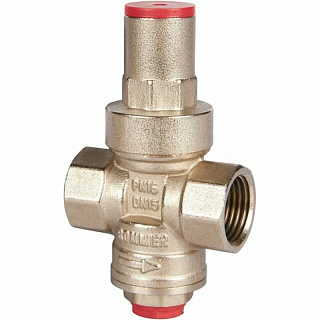 Редуктор давления с вых.под манометр д.1/2 " PN16 (RVS-0010-000015) Rommer 