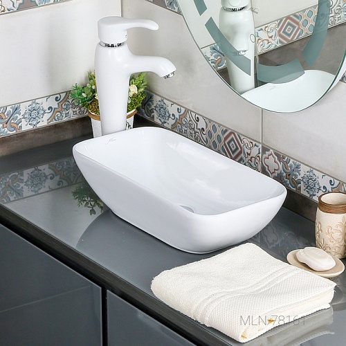 Умывальник фигурный 78161 MELANA