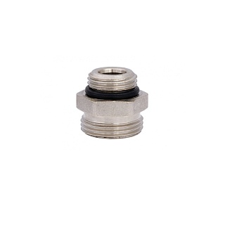Ниппель 1/2″x3/4″  ЕК переходной с уплотнительным кольцом Vieir  VR1113 (аналог арт.76760)