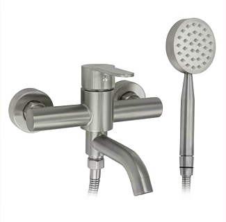 MAGNUS Смеситель д/ванны кор/изл, нерж. ст 304. код: 9184