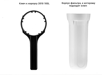 Ключ к корпусу 2010 10SL для систем Гейзер Био 23354